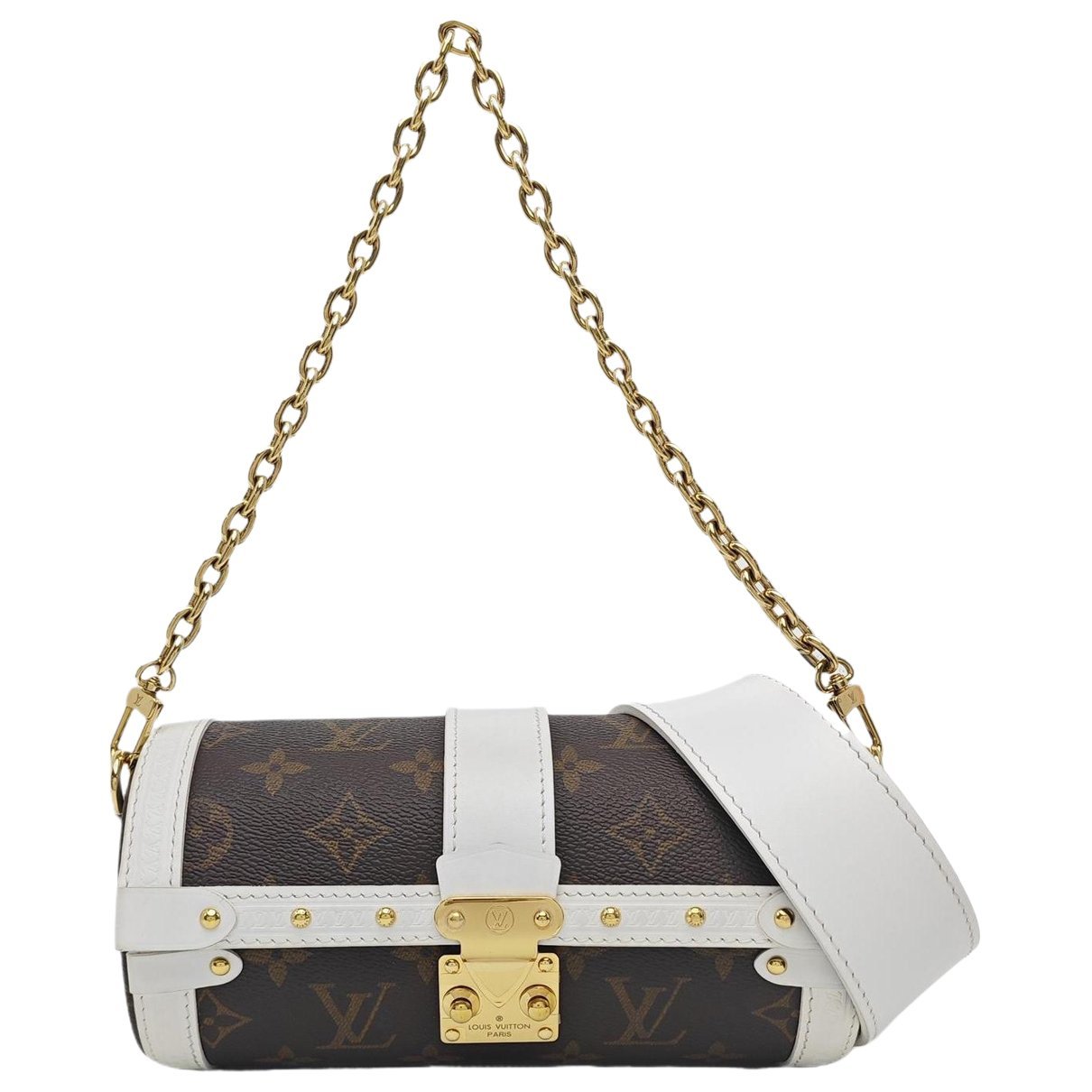 Papillon leather crossbody bag