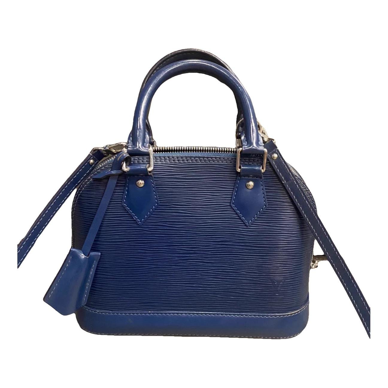 Louis Vuitton Alma BB leather handbag