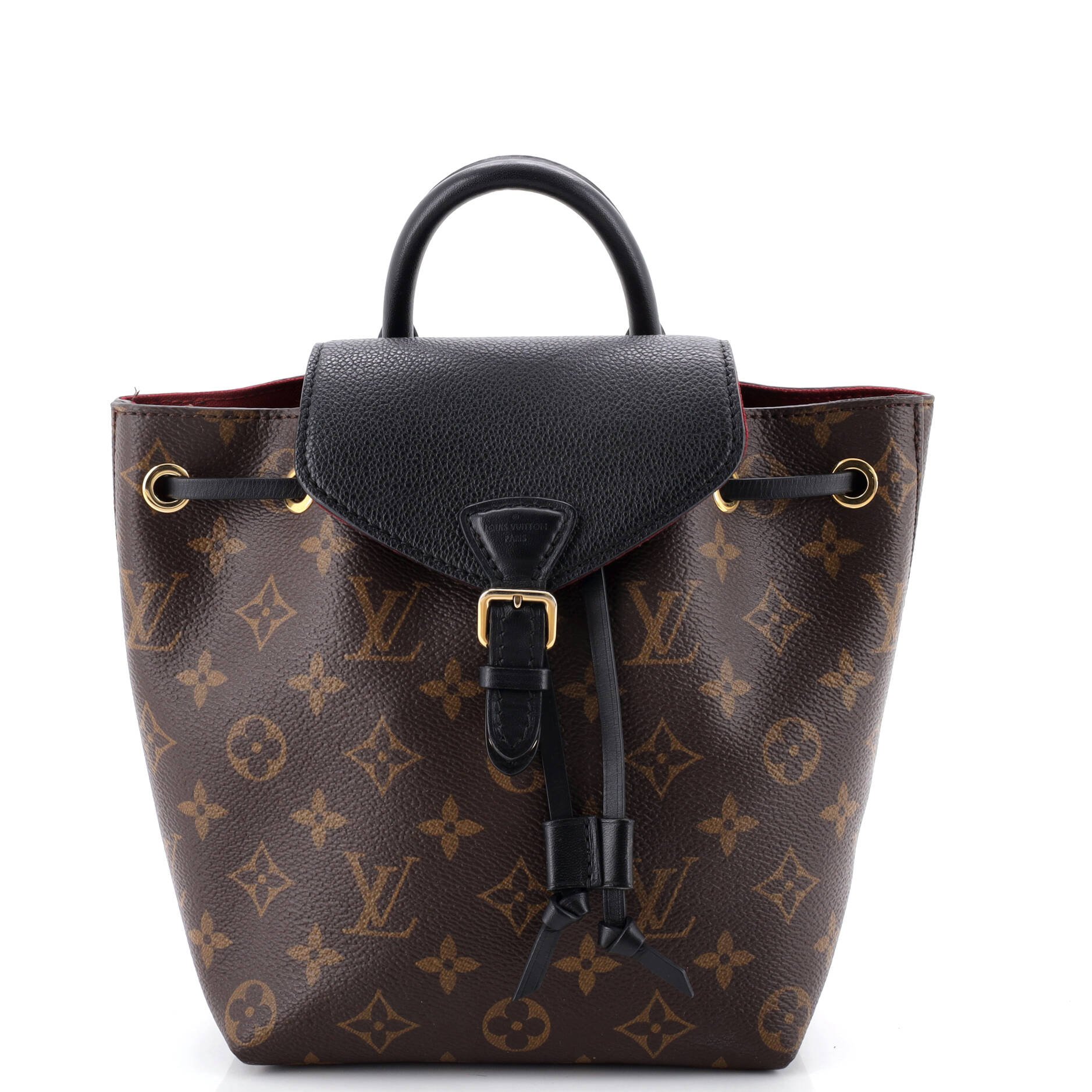 Louis Vuitton Montsouris NM Backpack Monogram Canvas with Leather BB