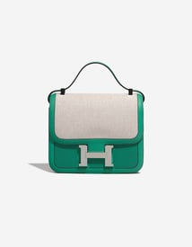 Hermes 
Constance 24 Swift / Toile Vert Jade 