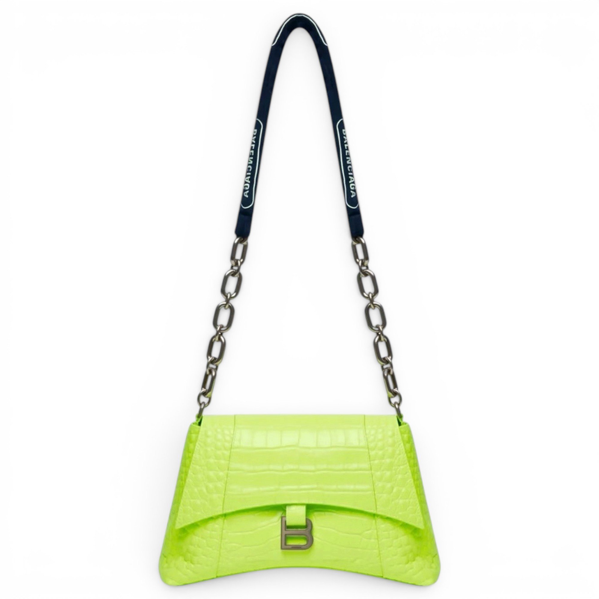 Balenciaga Downtown Chain leather handbag