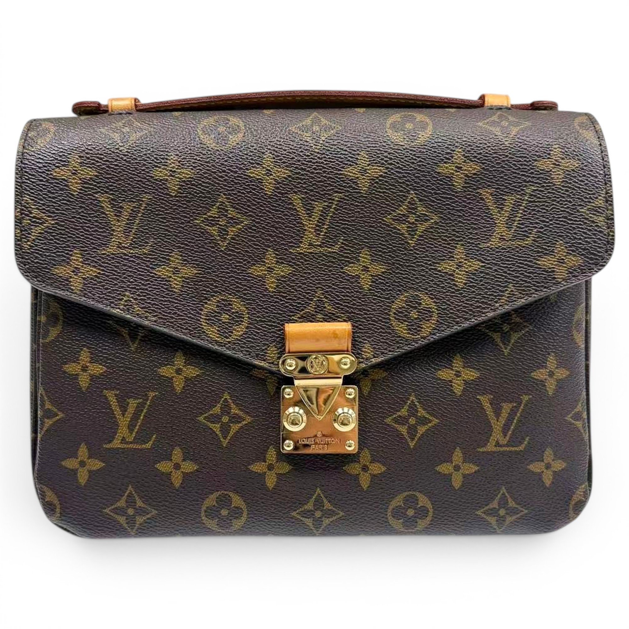Metis leather handbag