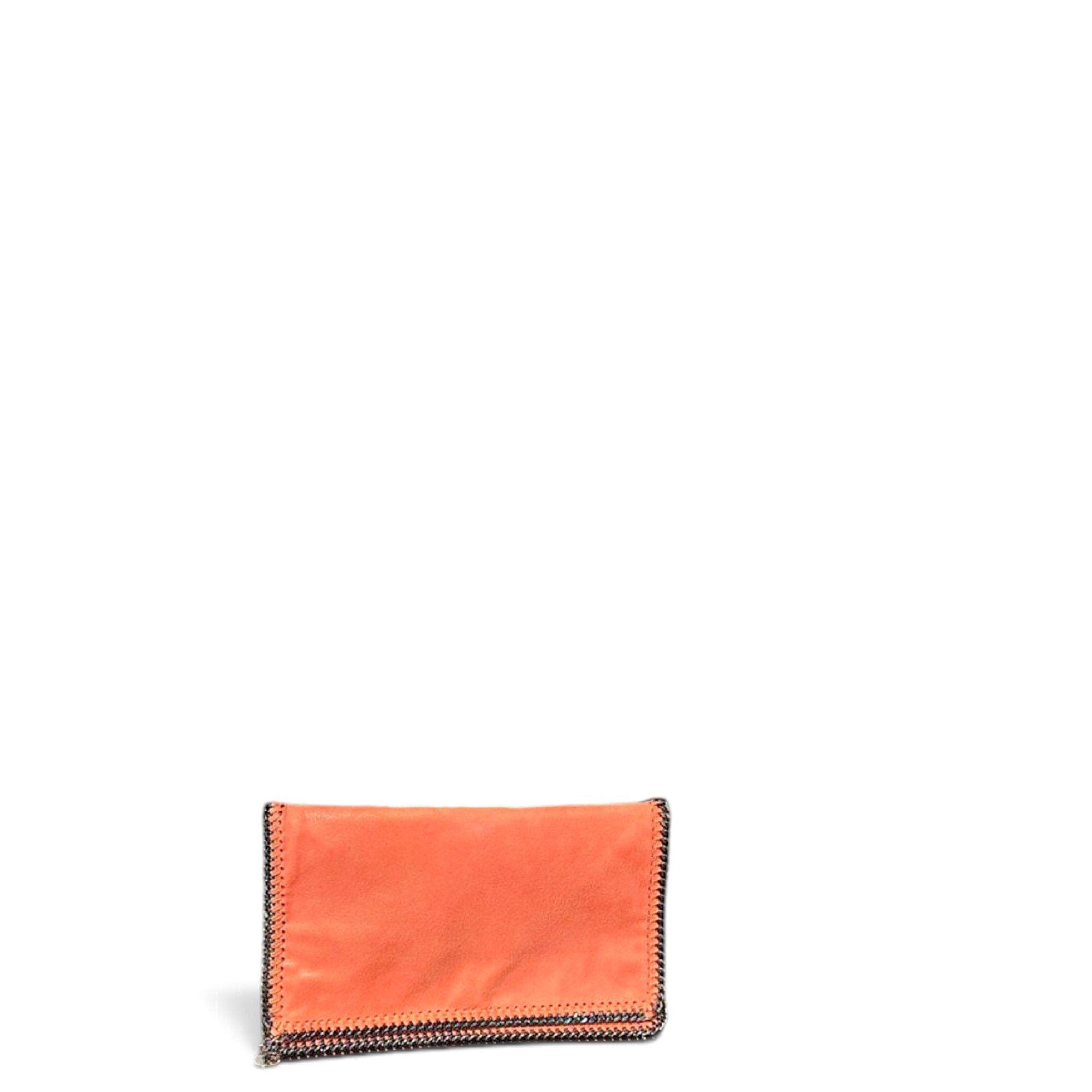 Falabella vegan leather clutch bag