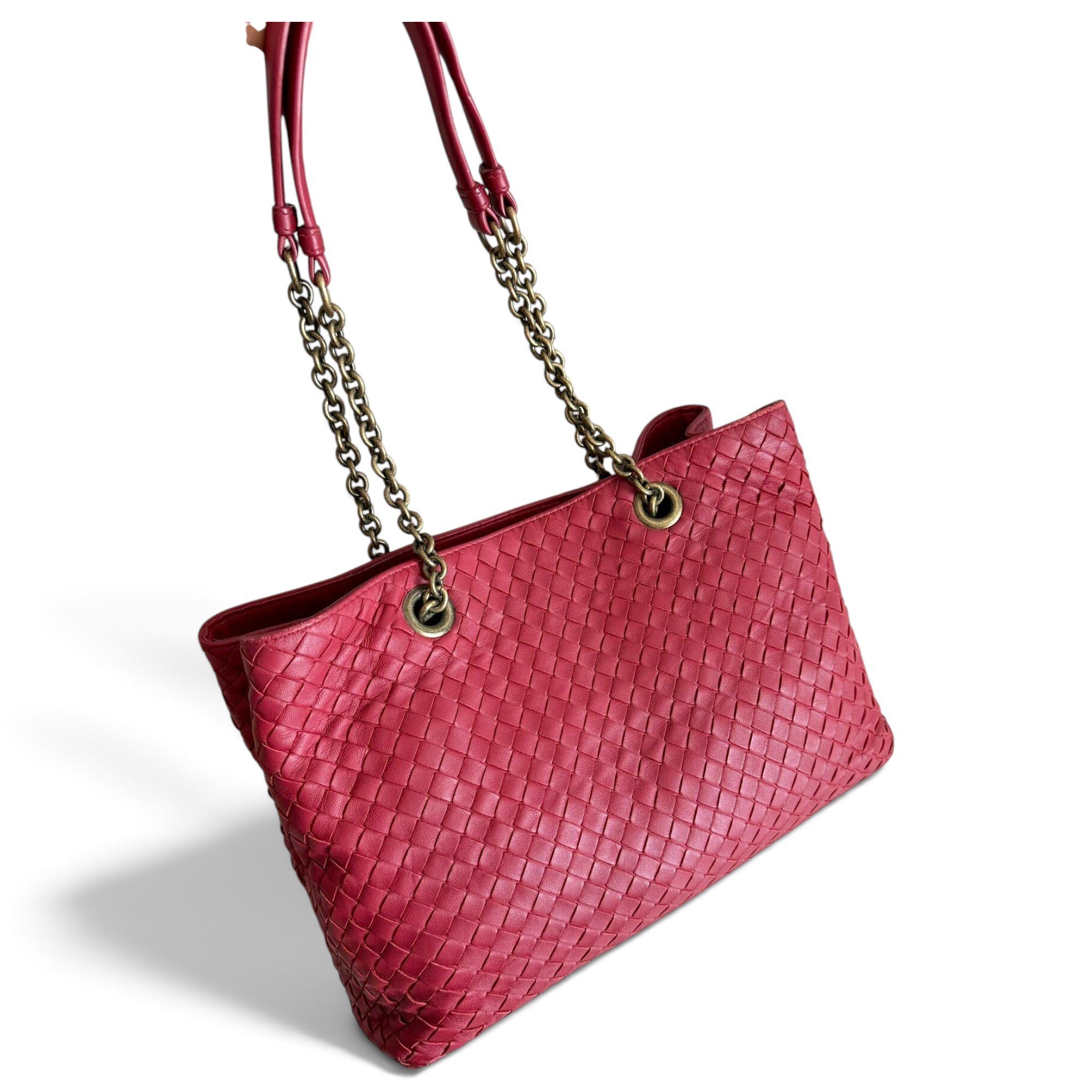 Leather handbag