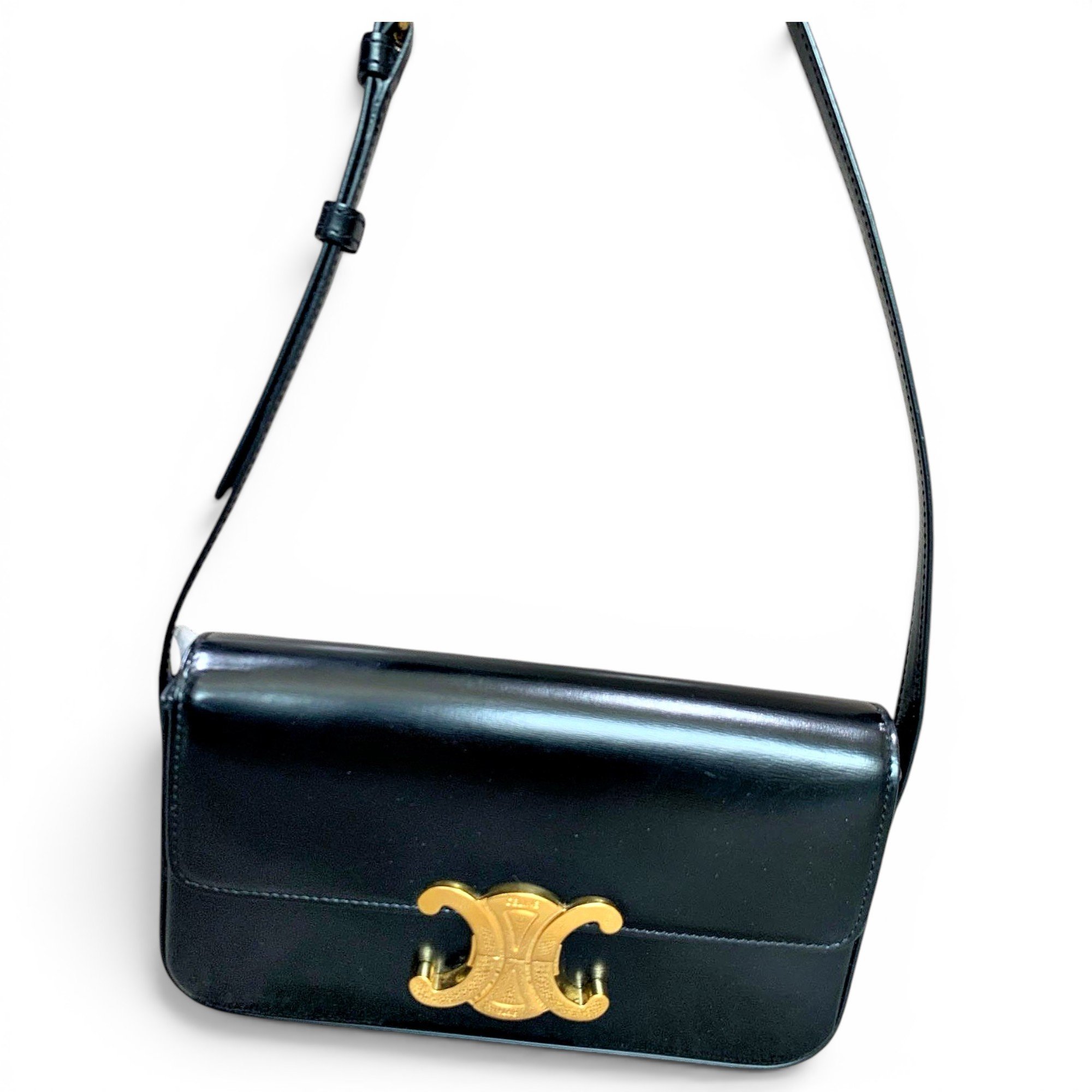 Triomphe leather bag