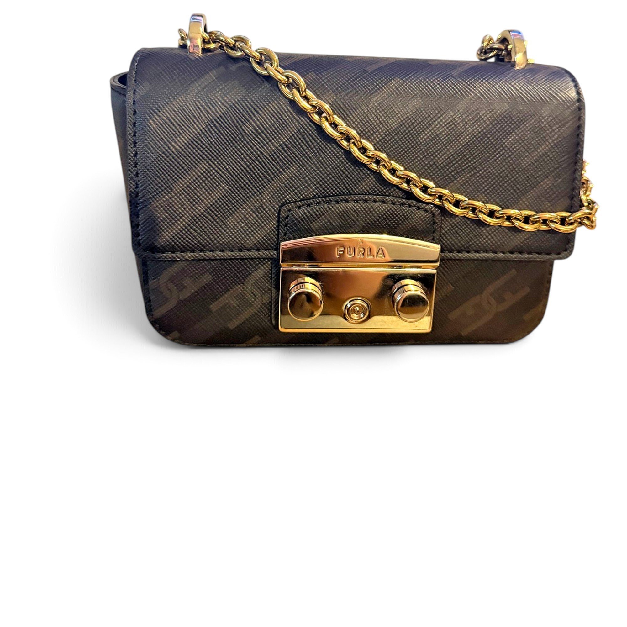 Metropolis leather crossbody bag