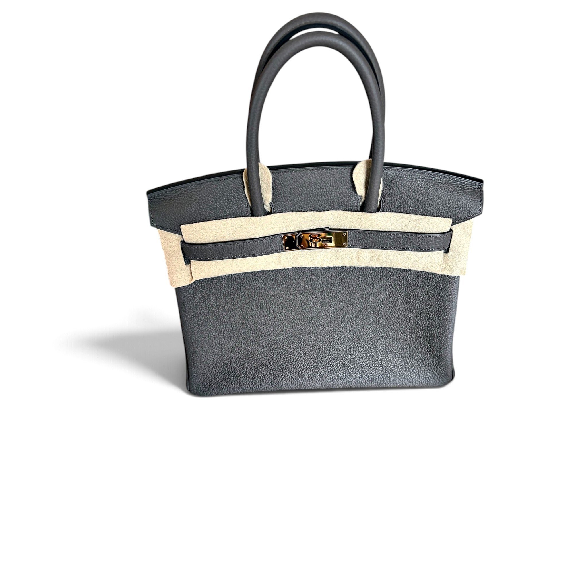 Birkin 30 leather handbag