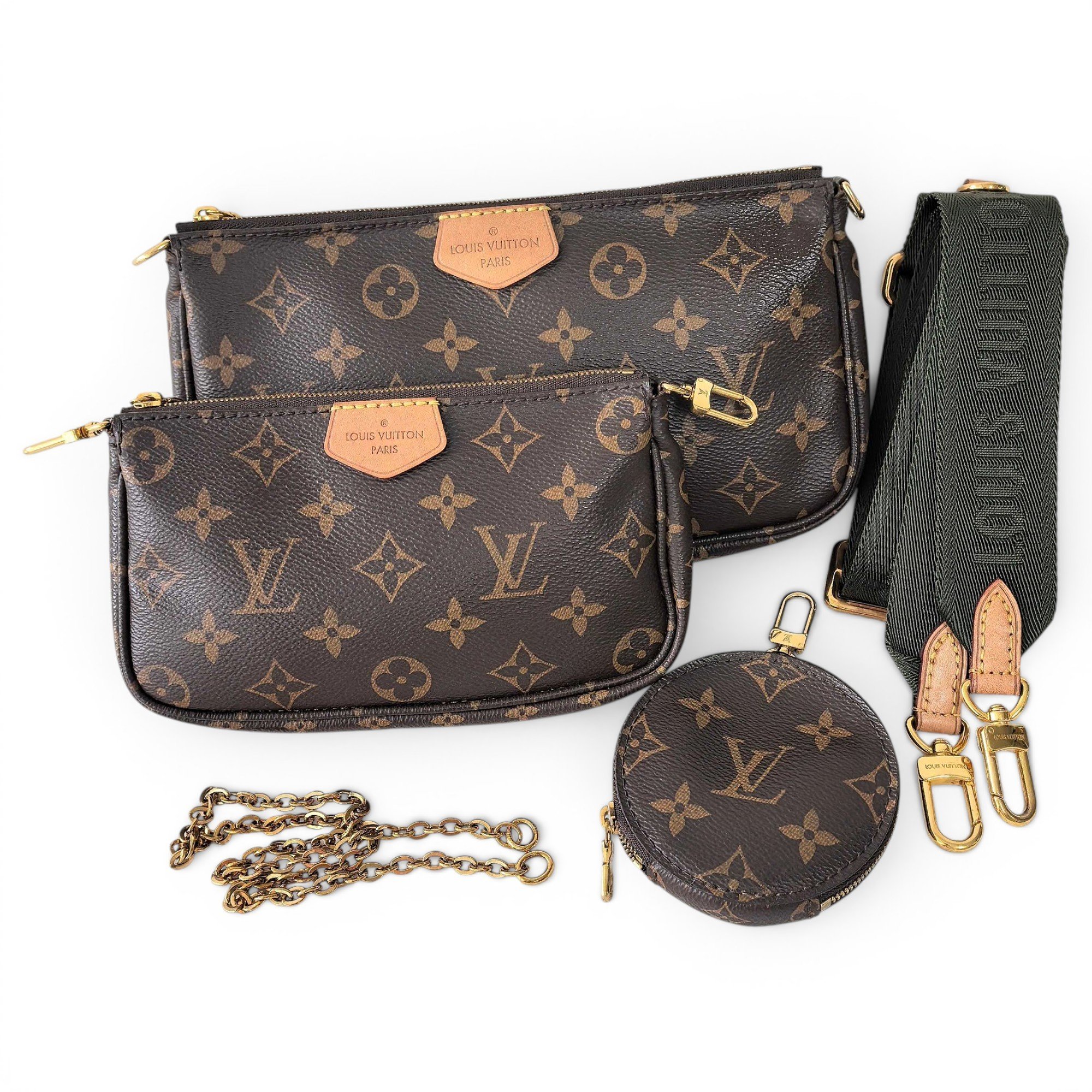 Multi Pochette Accessoires leather crossbody bag