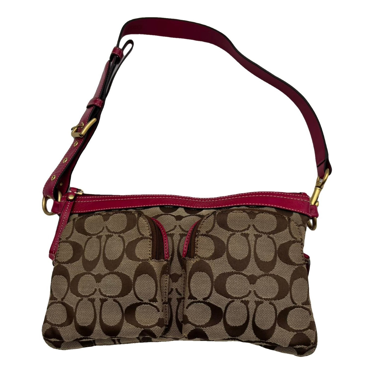 Tabby cloth handbag