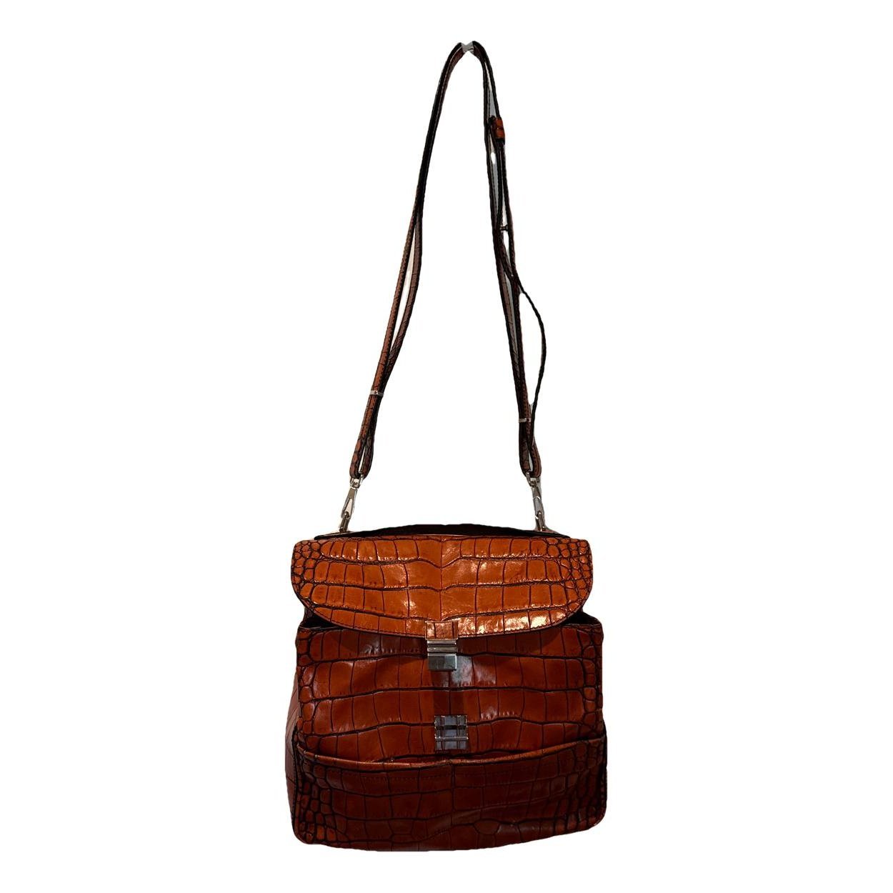 Leather crossbody bag