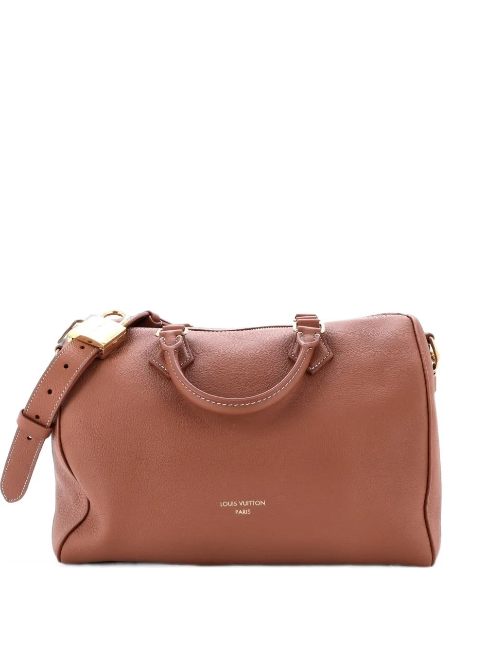Louis Vuitton Low Key Speedy Bandouliere Leather 30 satchel