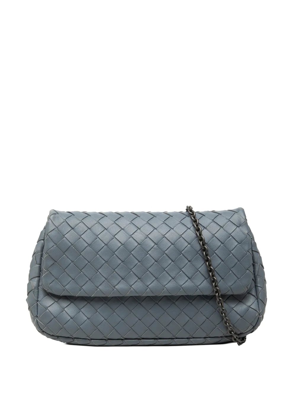 2012-2026 Mini Nappa Intrecciato Expandable Chain Flap crossbody bag