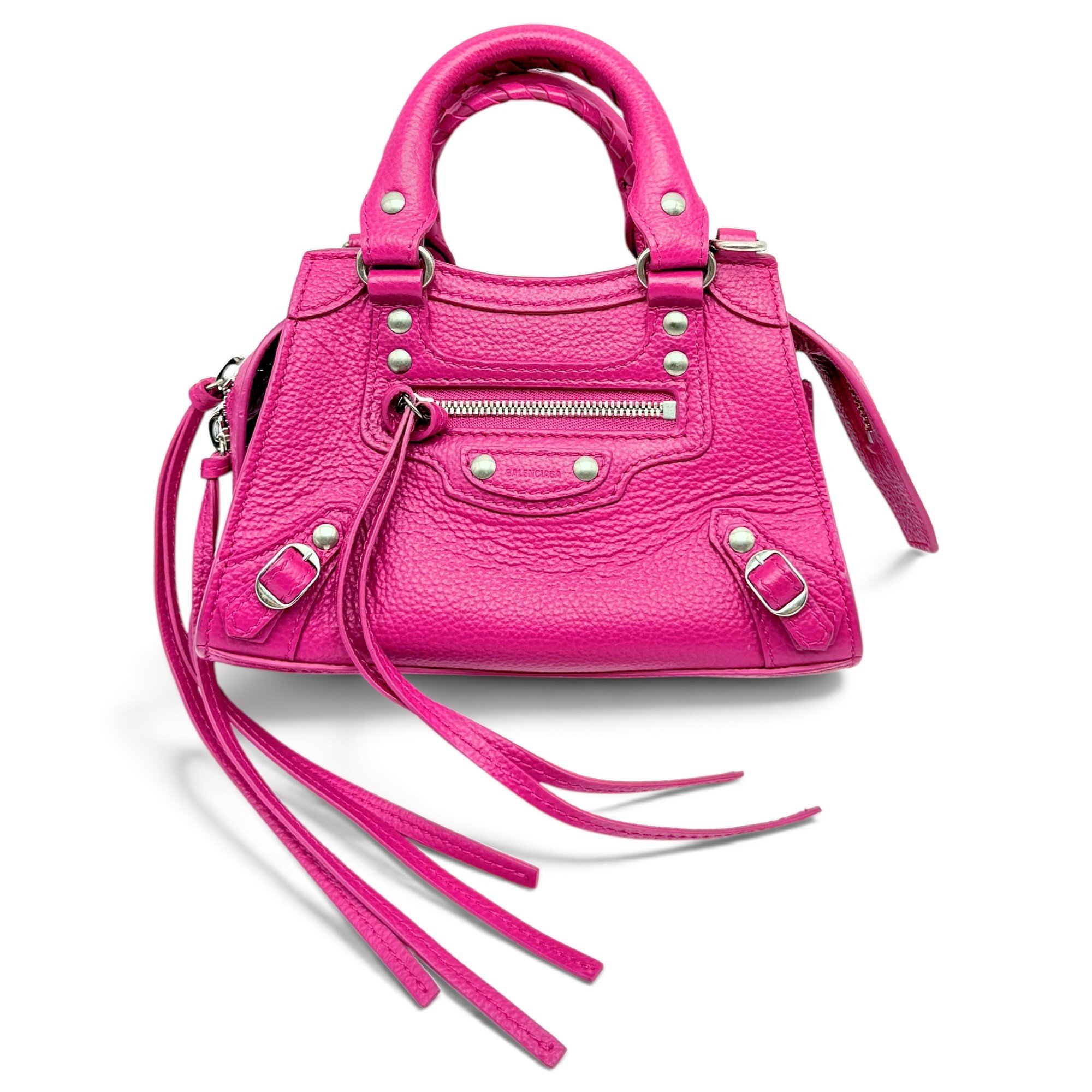 City leather crossbody bag