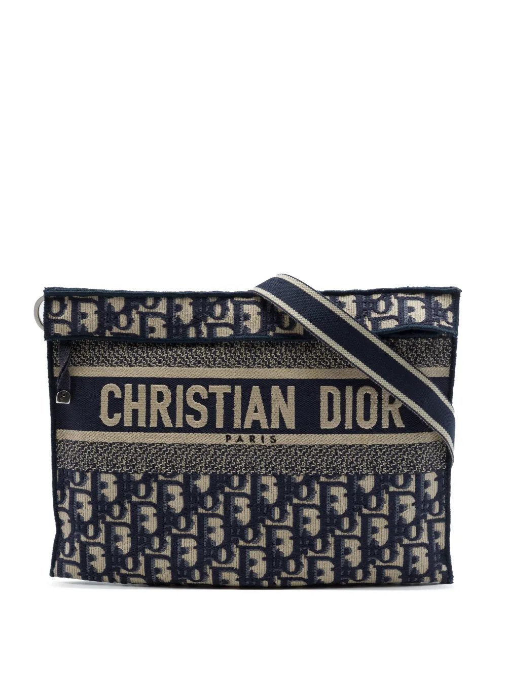 2010 Oblique Canvas Flat crossbody bag