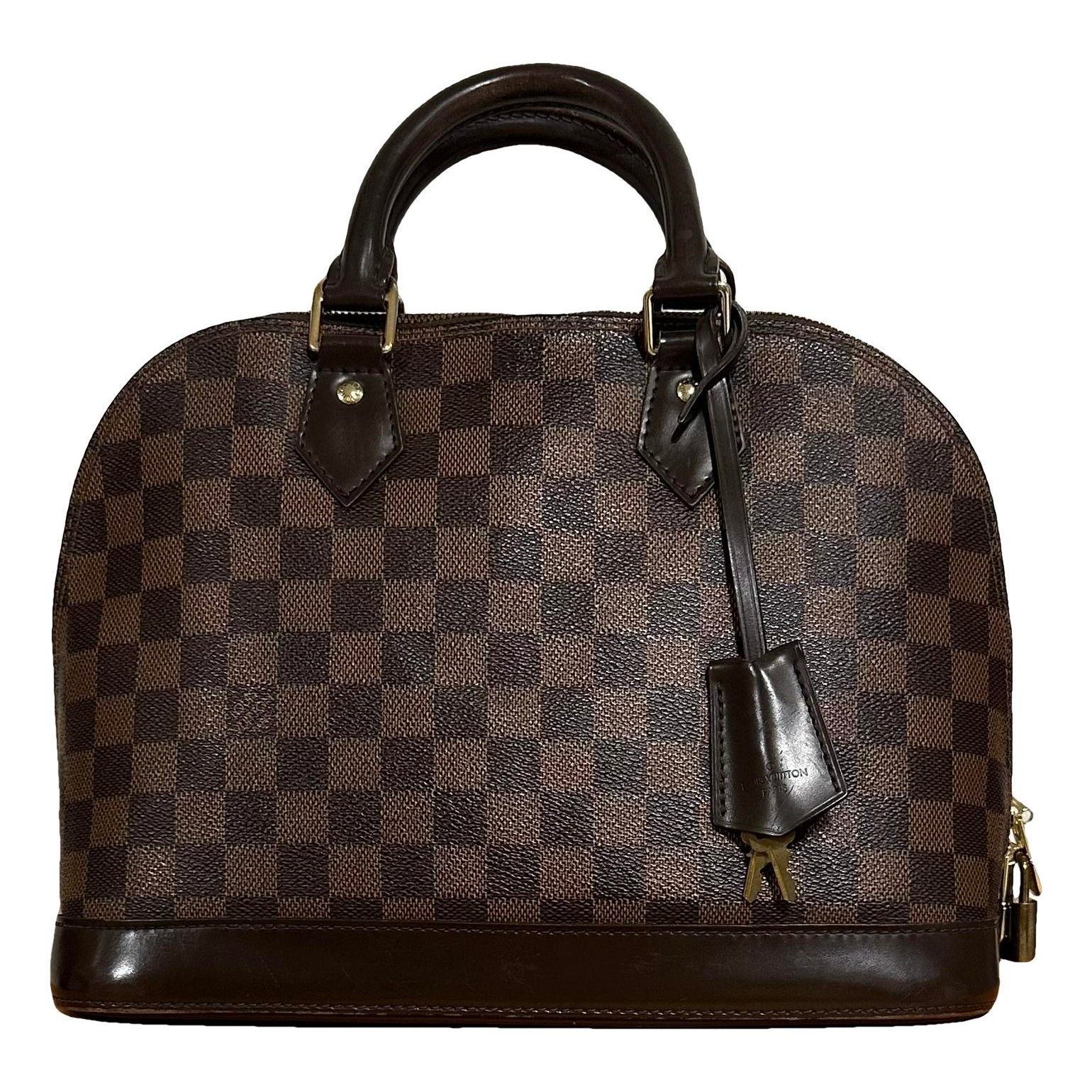 Alma leather handbag