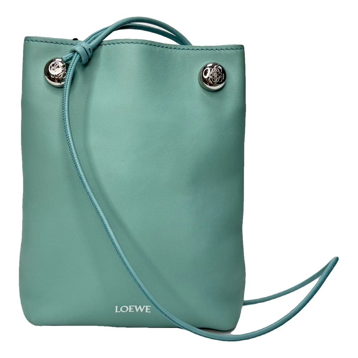 Pebble leather handbag