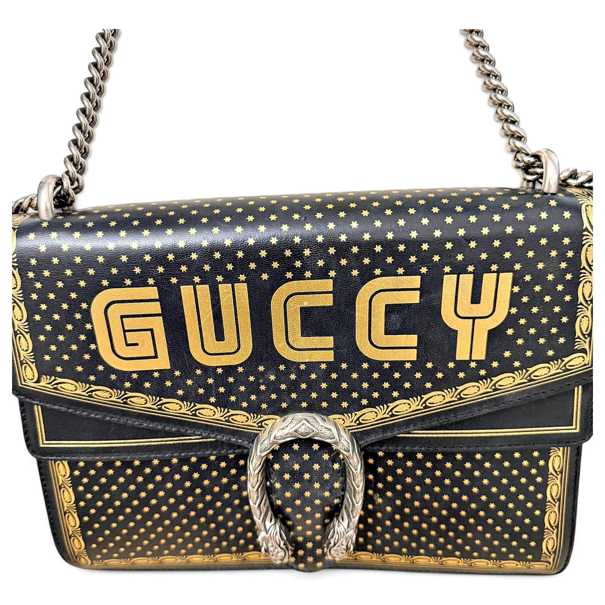 Dionysus Chain Wallet leather handbag