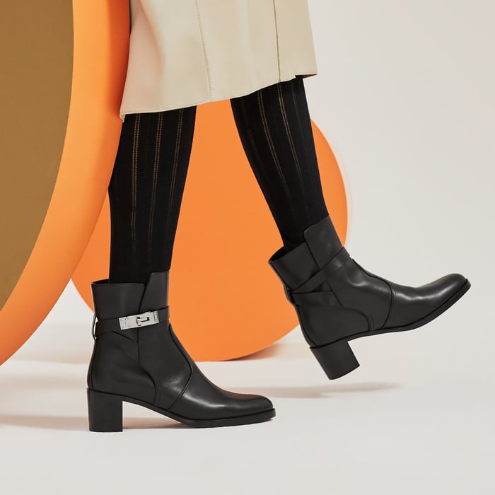 Noir Bota De Cano Baixo Frenchie 50