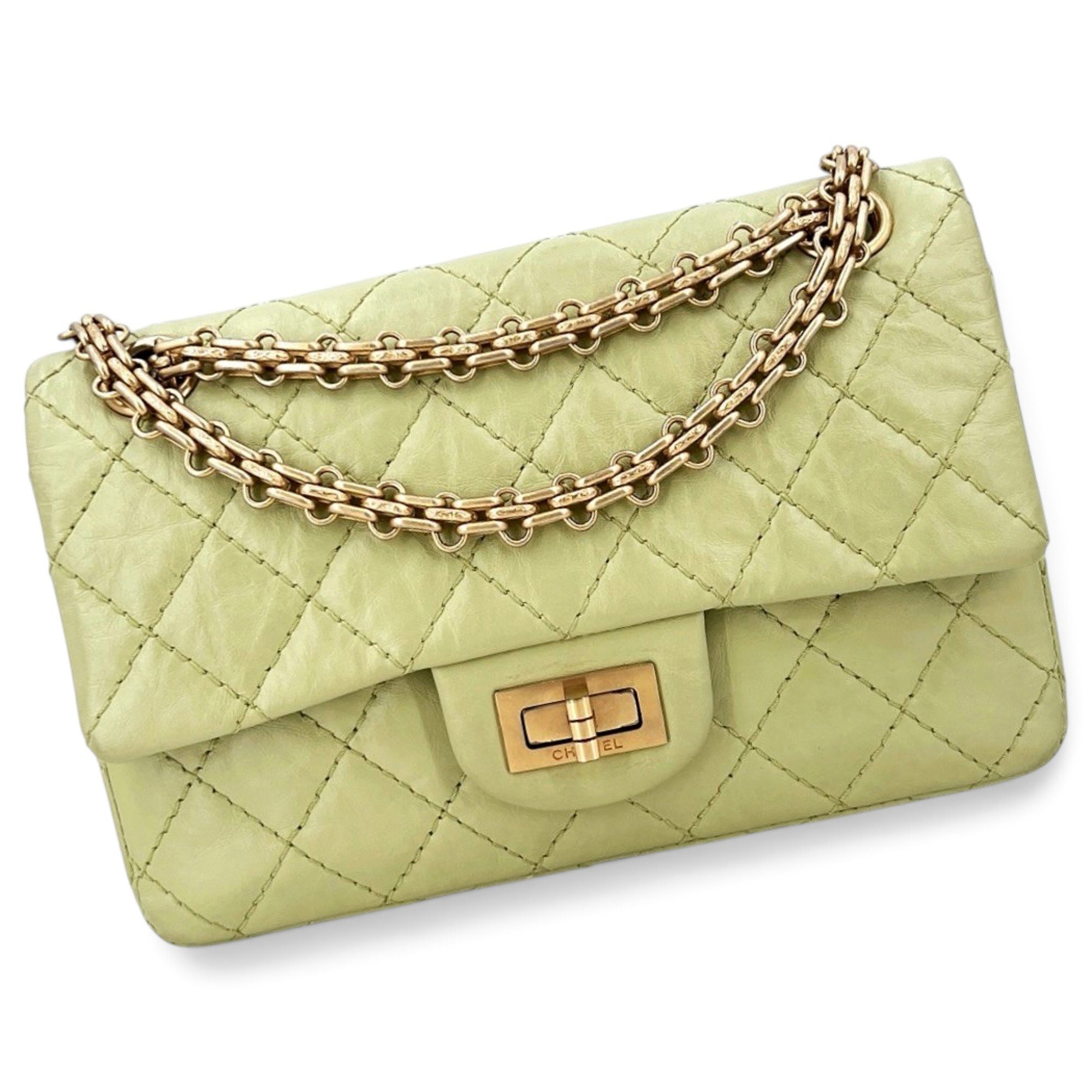 2.55 leather handbag