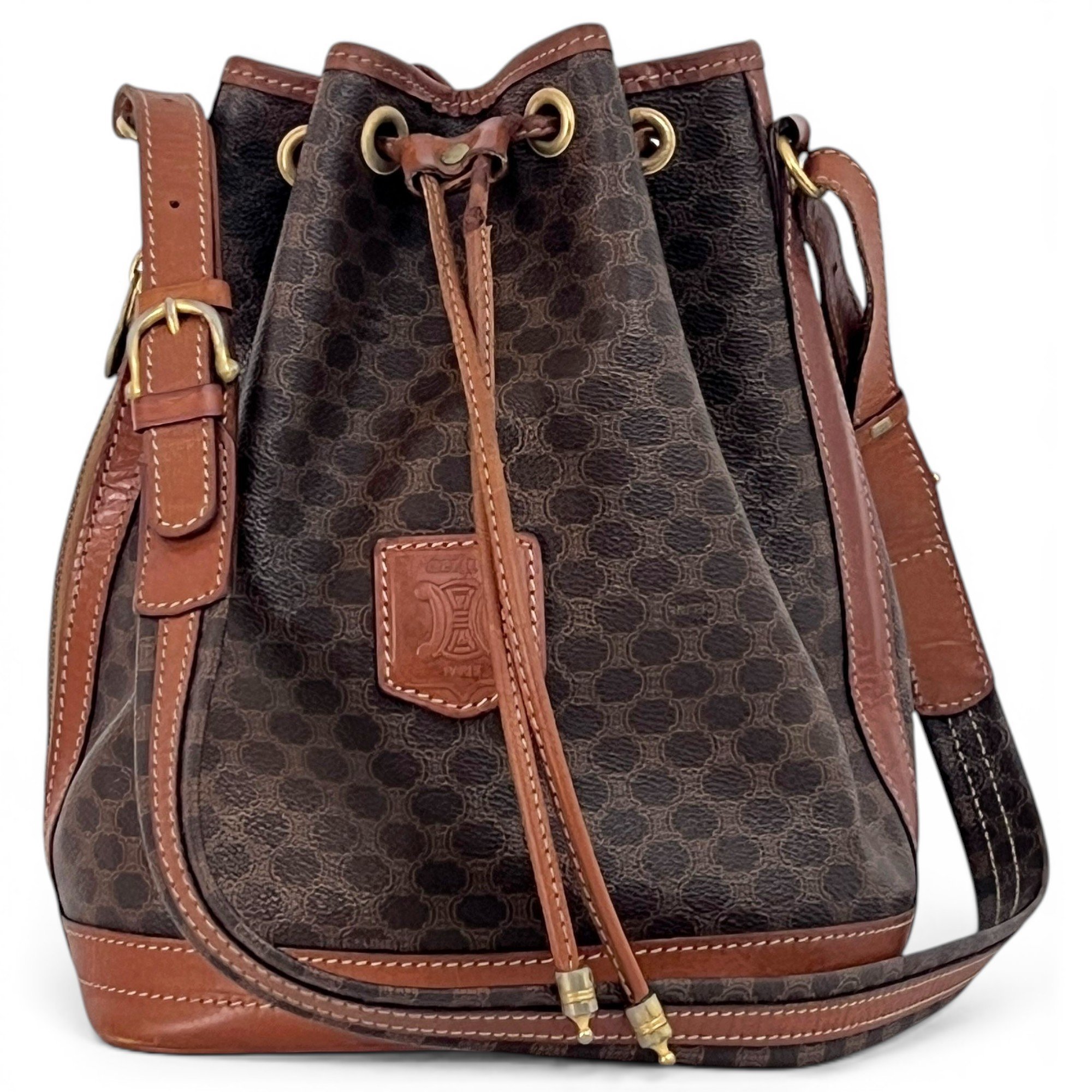 SAC SEAU leather handbag