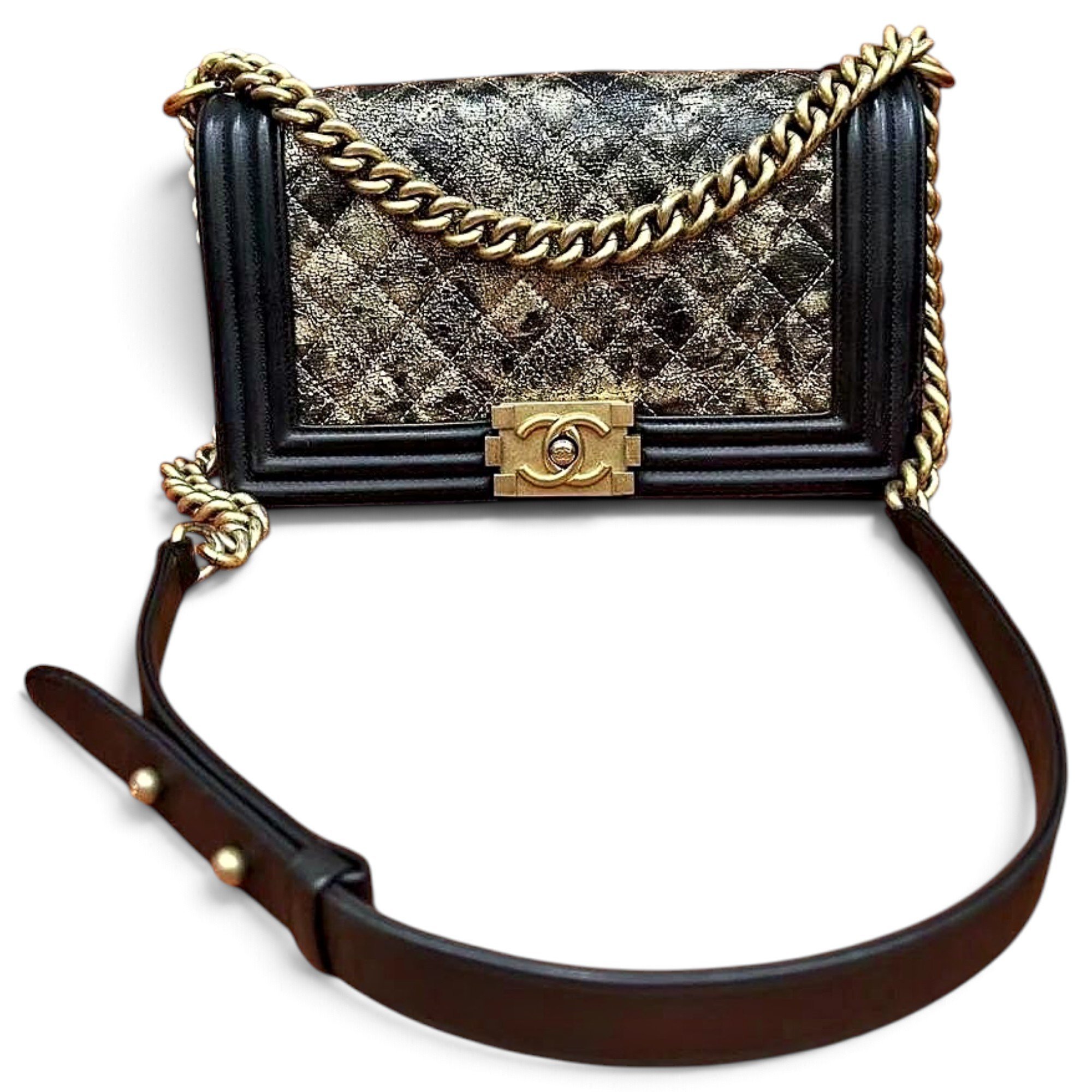Boy leather handbag