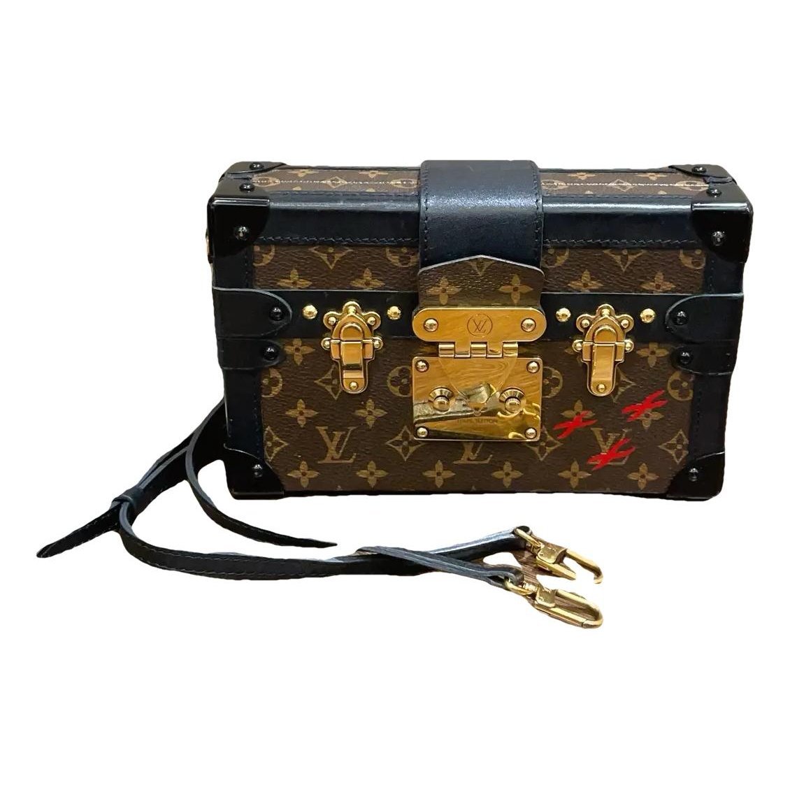 Petite Malle vinyl handbag