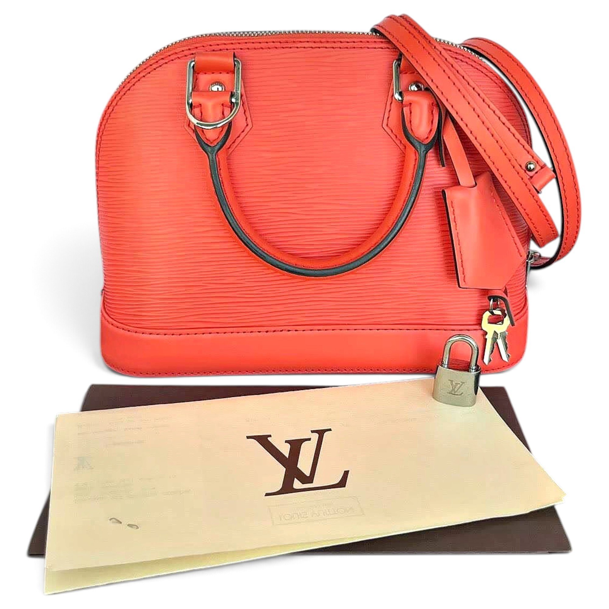 Alma BB leather handbag