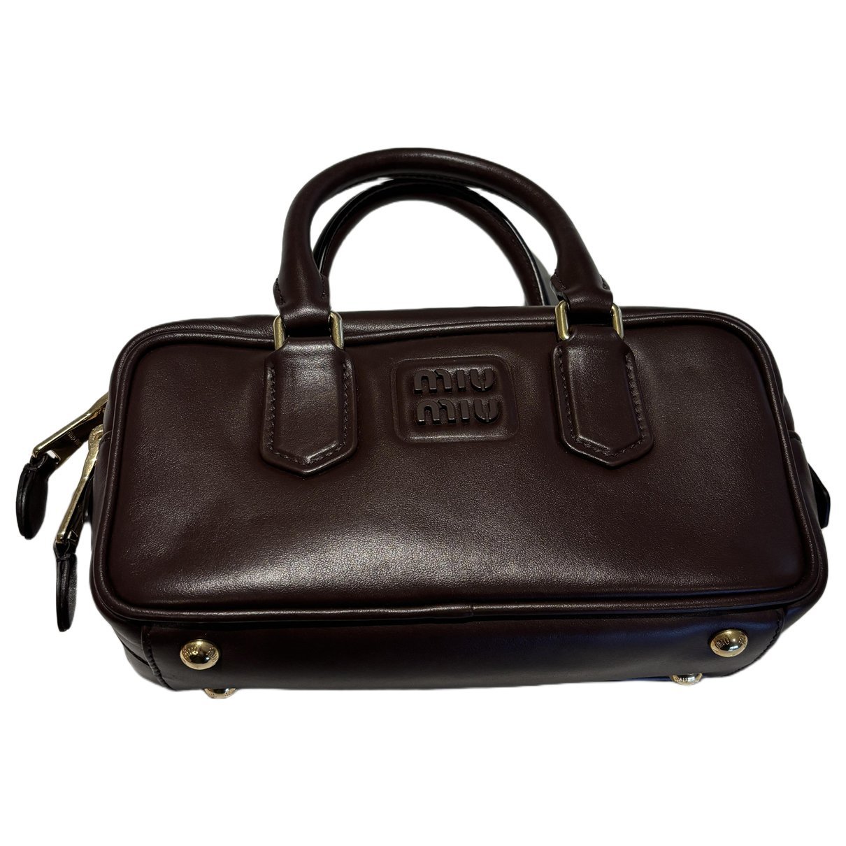 Miu Miu Arcadie leather handbag