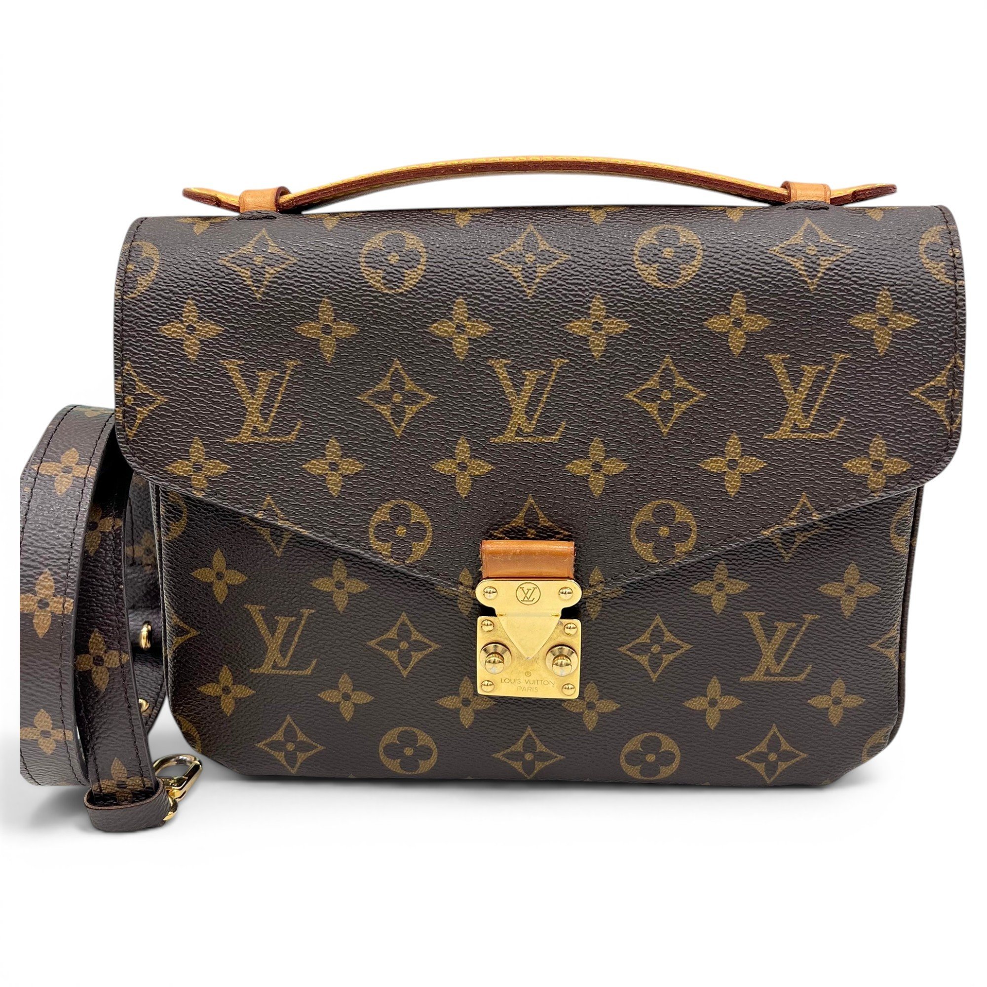 Metis leather crossbody bag