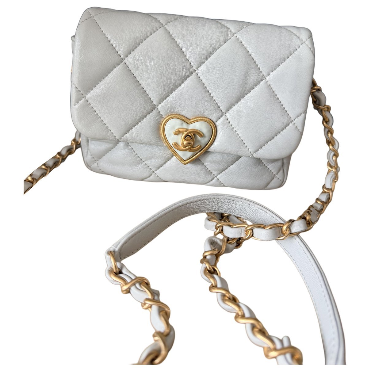 Leather crossbody bag