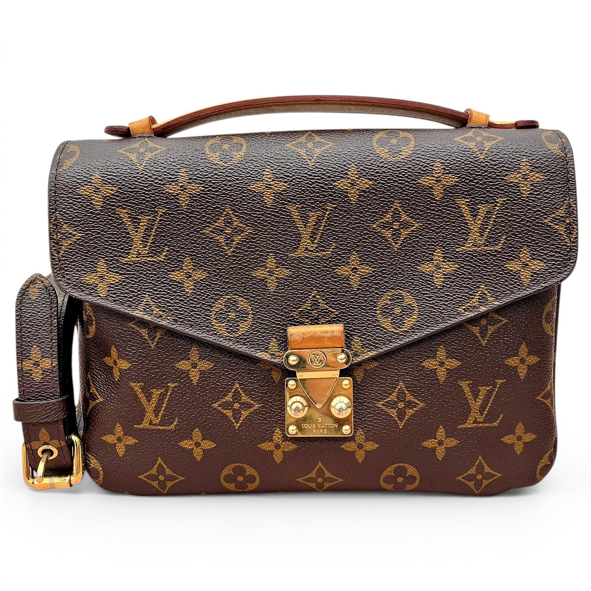 Metis leather handbag