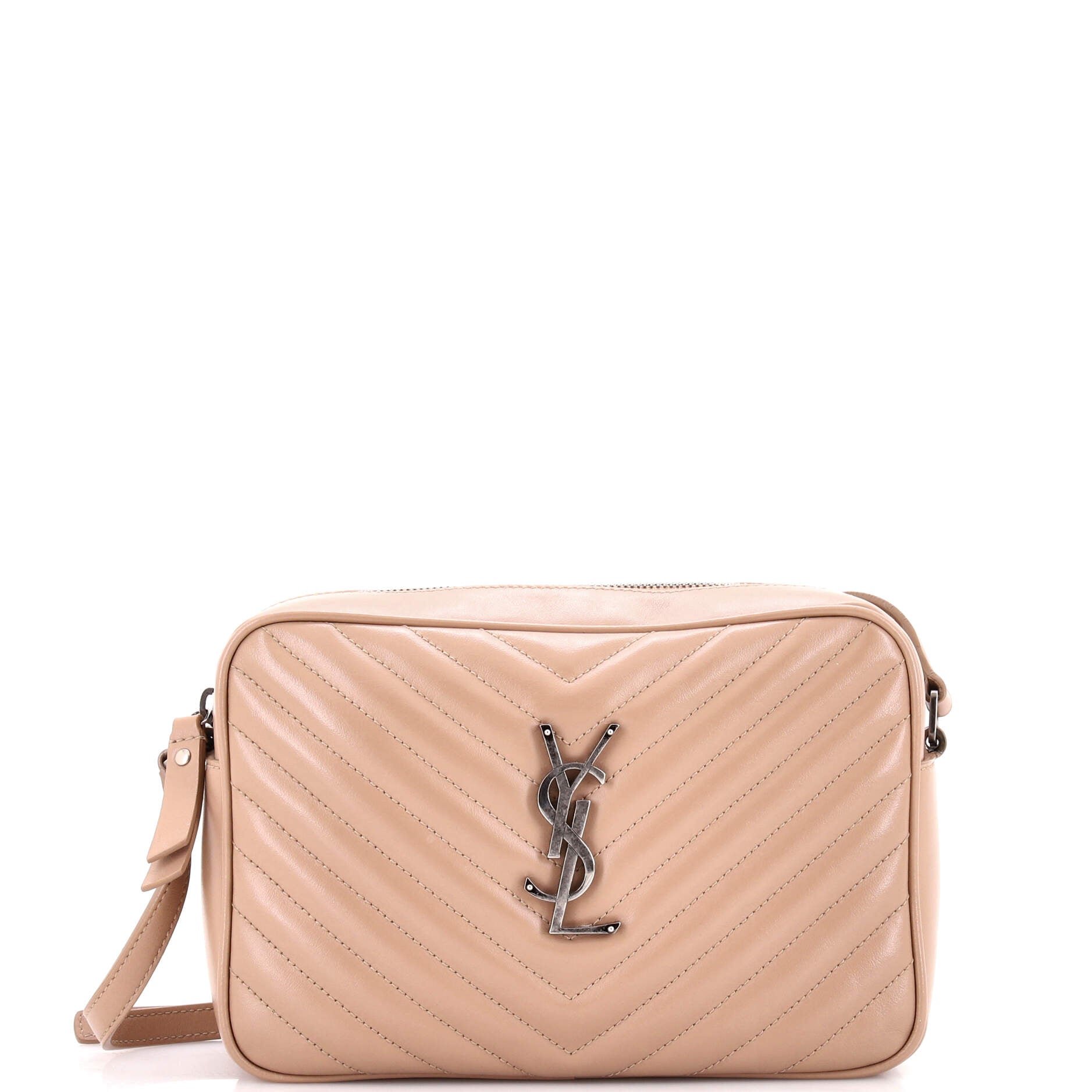 Saint Laurent Lou Camera Bag Matelasse Chevron Leather Small