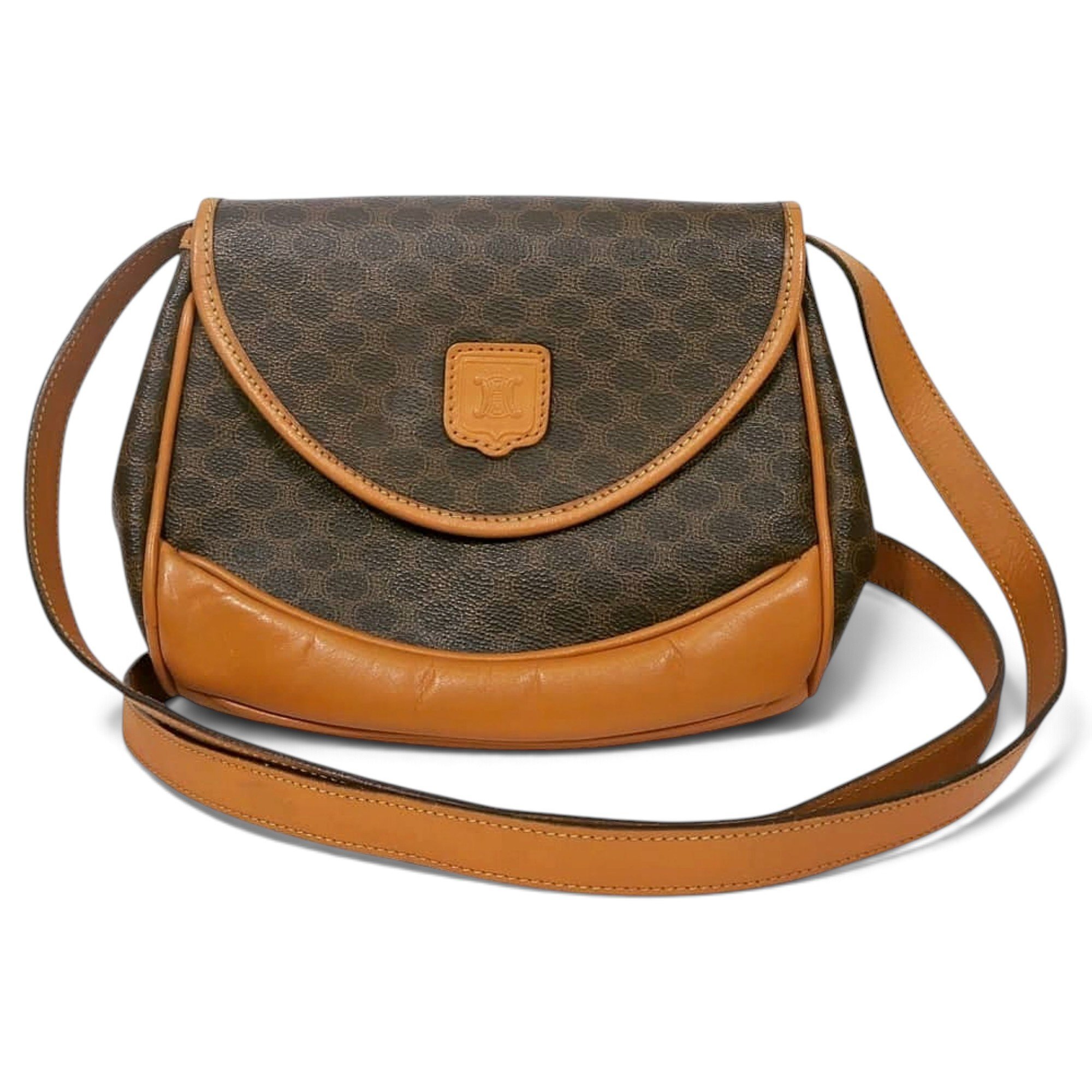 Triomphe cloth crossbody bag