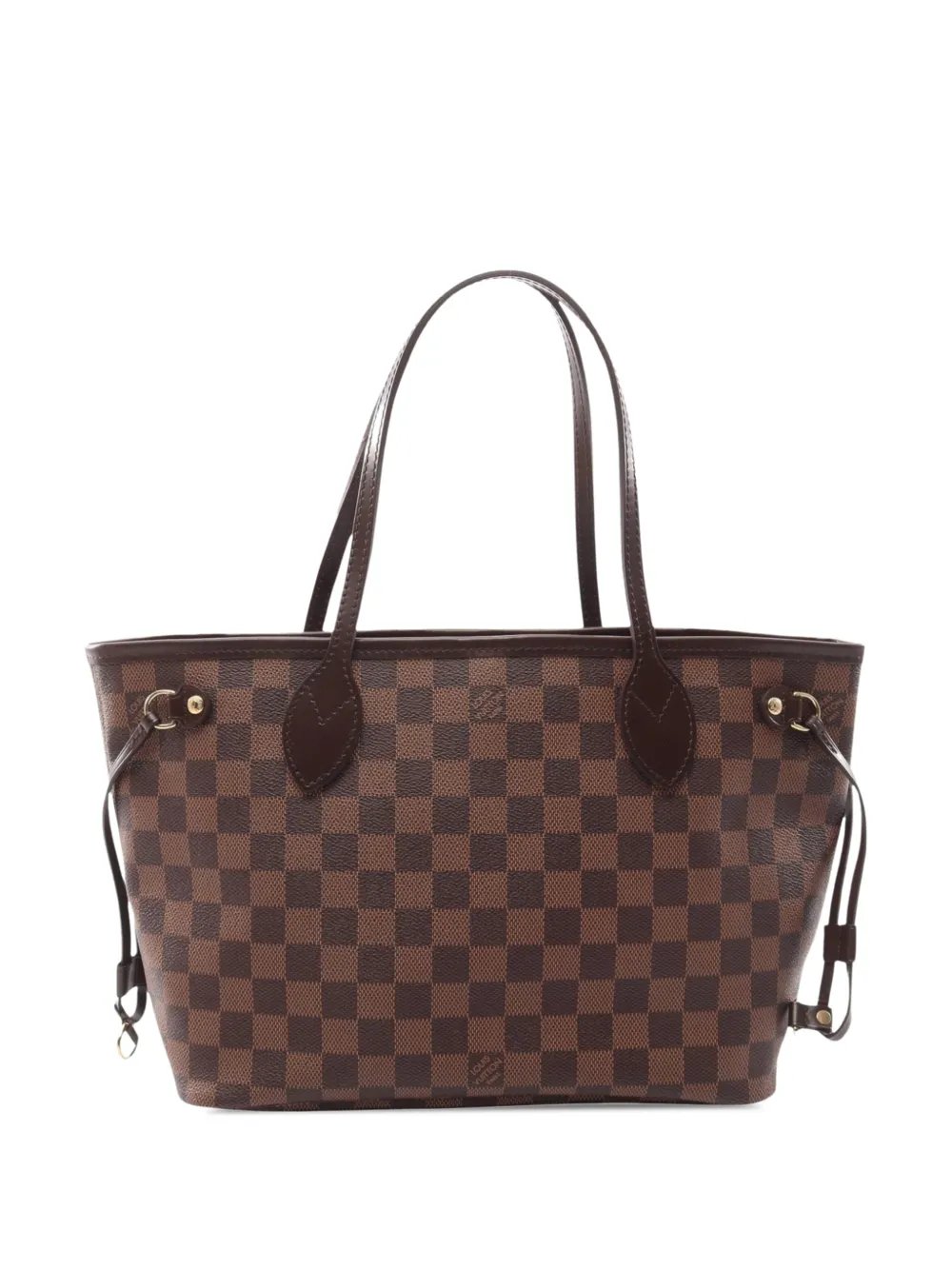 2013 Damier Ebene Neverfull PM tote bag