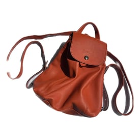 Longchamp Foulonné leather backpack