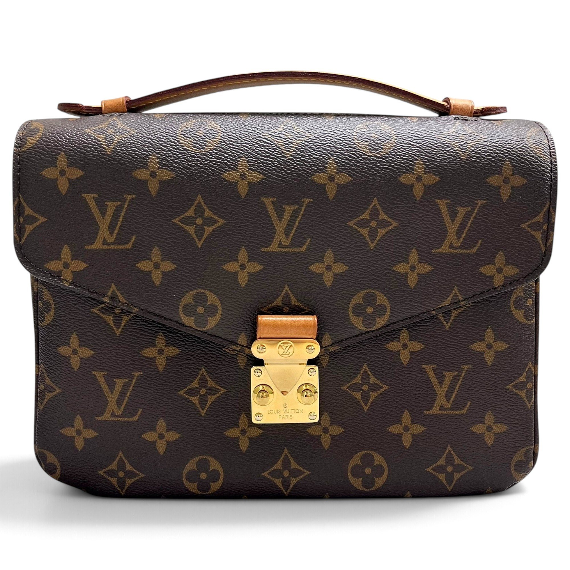 Metis leather handbag