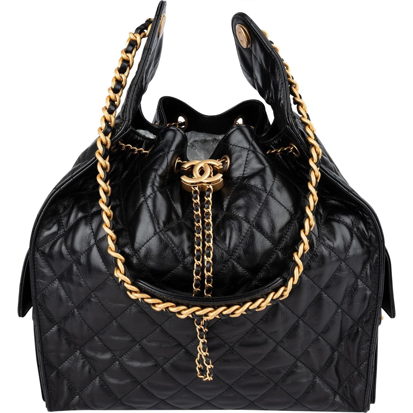 Gabrielle Bucket leather handbag