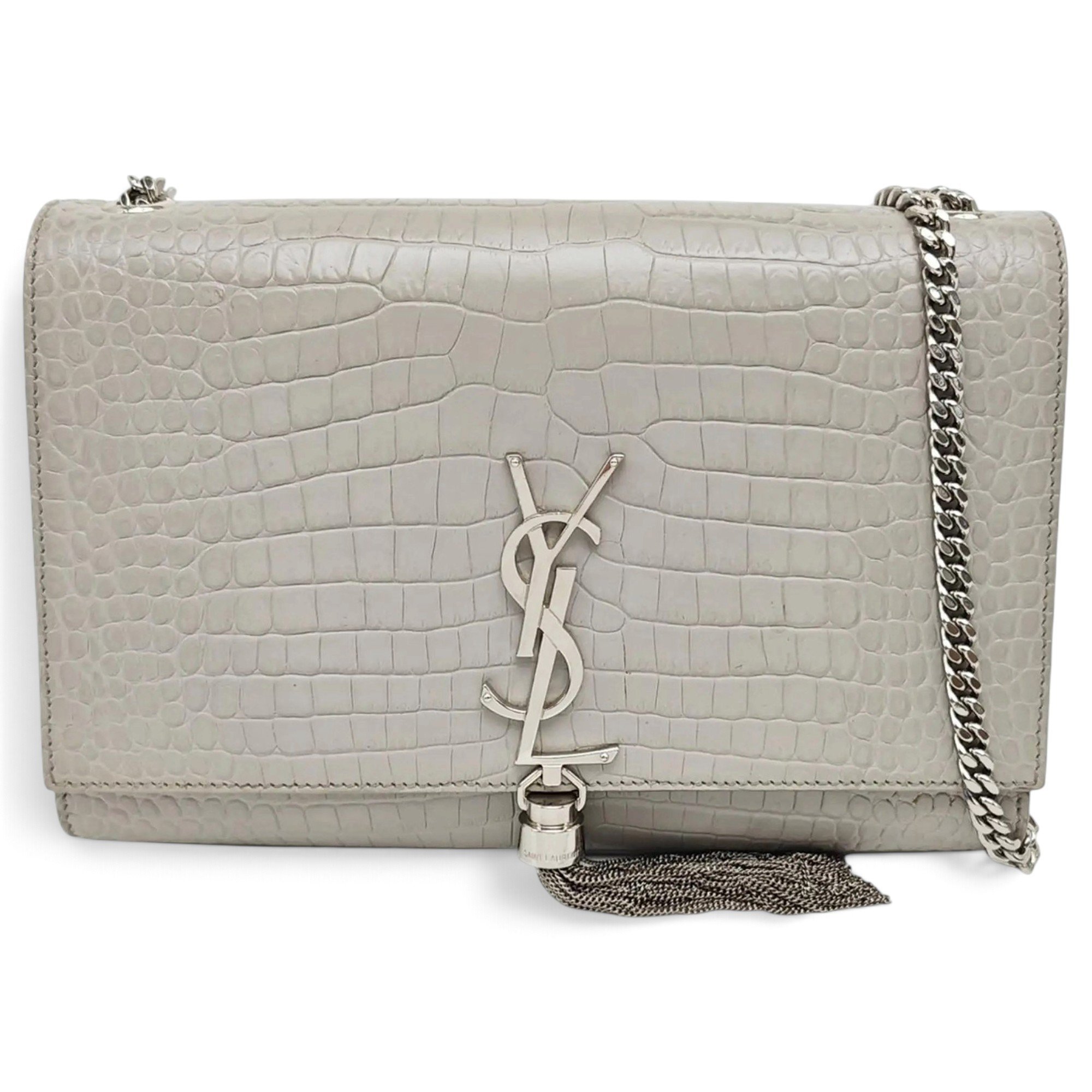 Pompom Kate leather crossbody bag