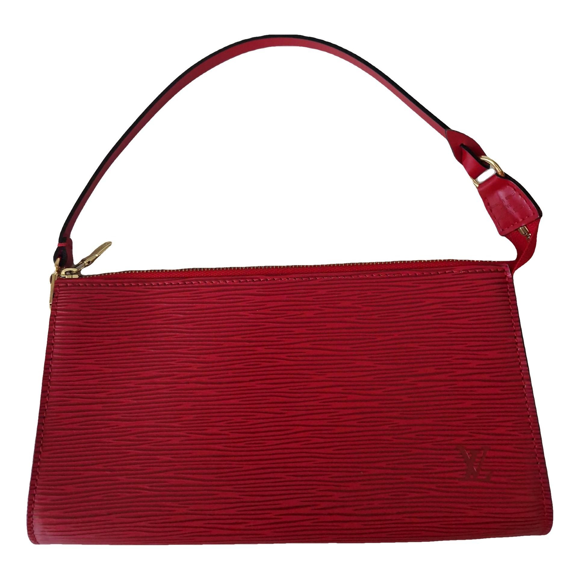 Pochette Accessoire leather handbag