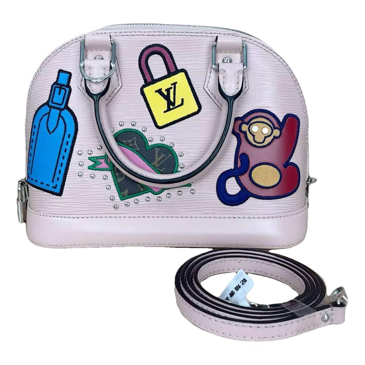 Alma leather handbag