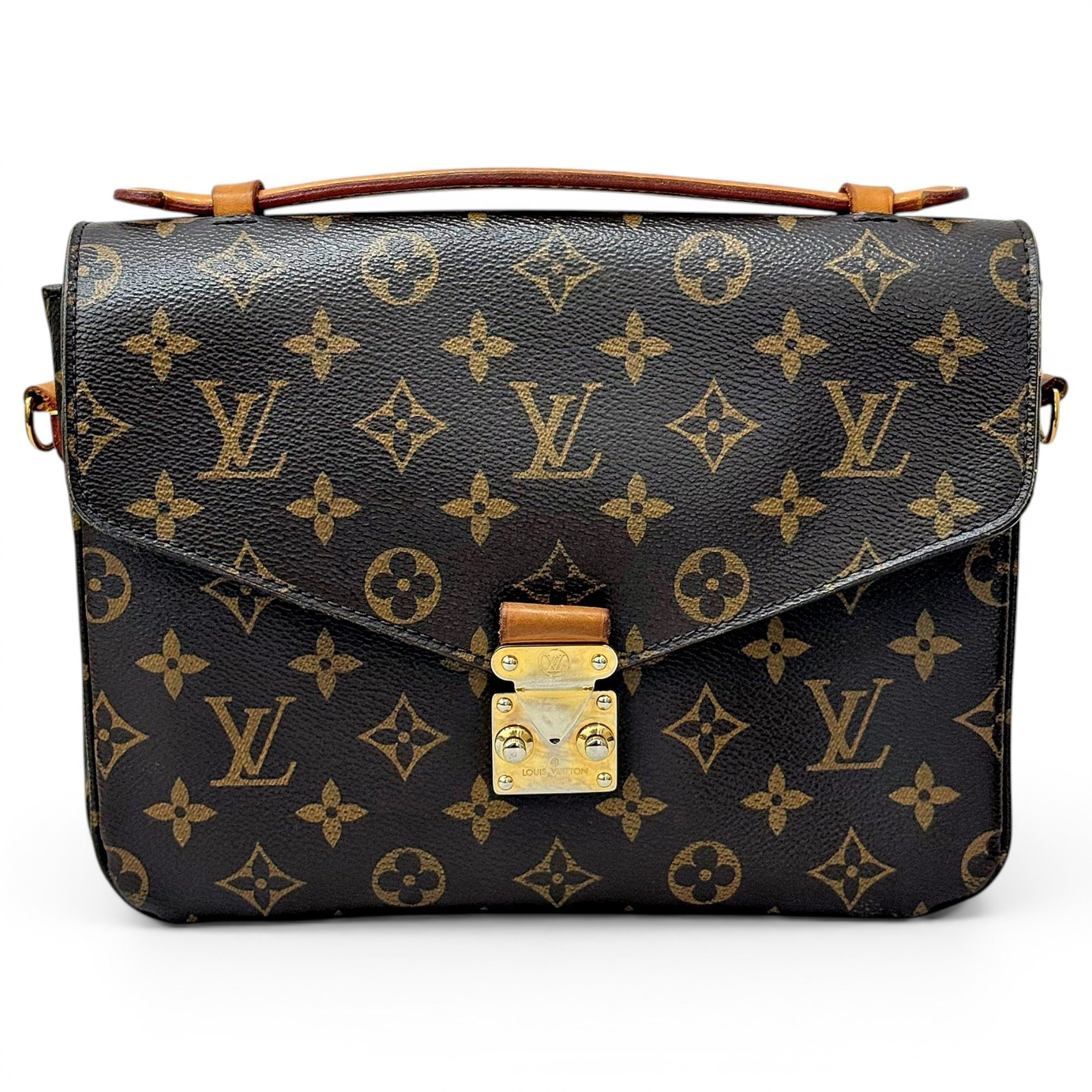Metis leather handbag