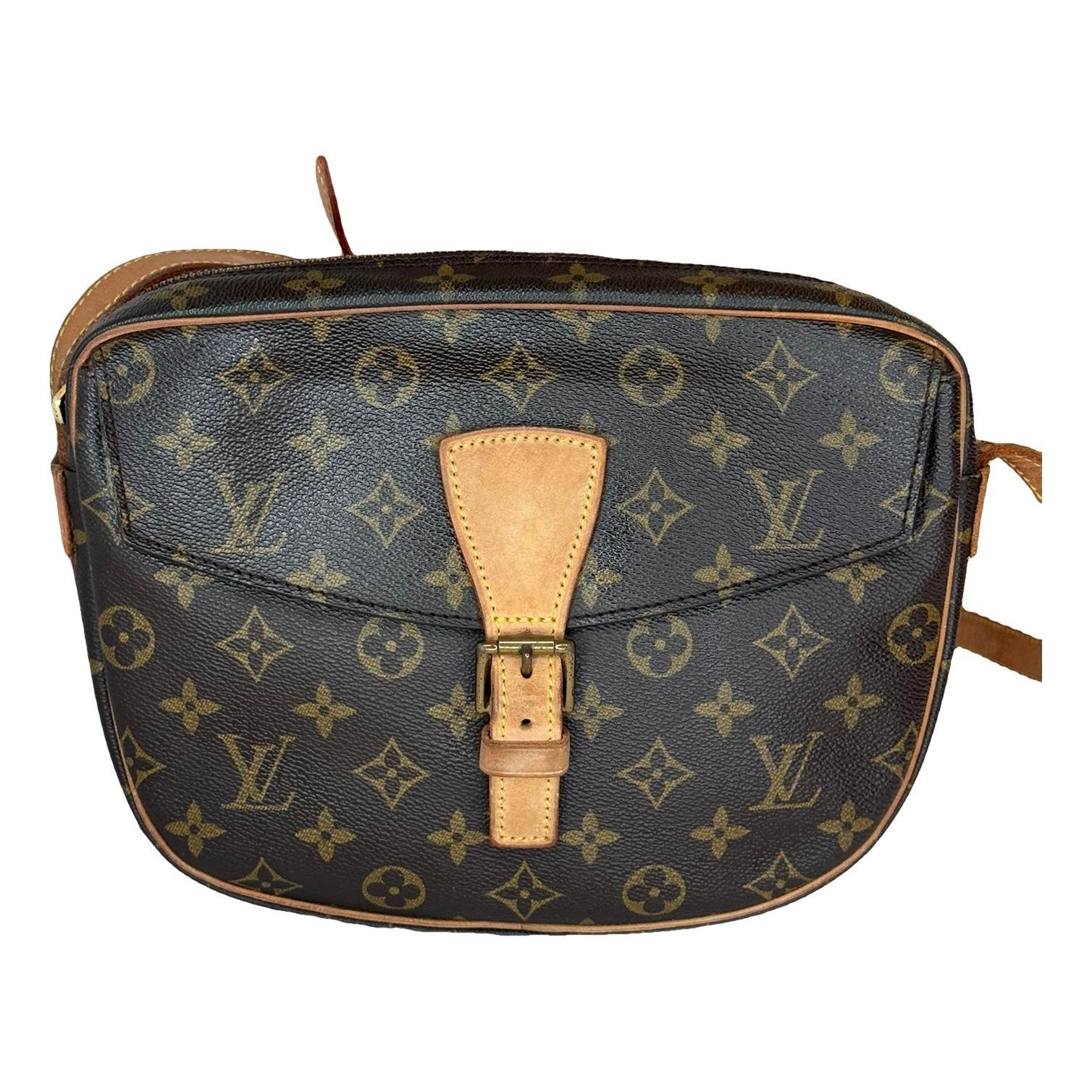 Jeune fille leather crossbody bag