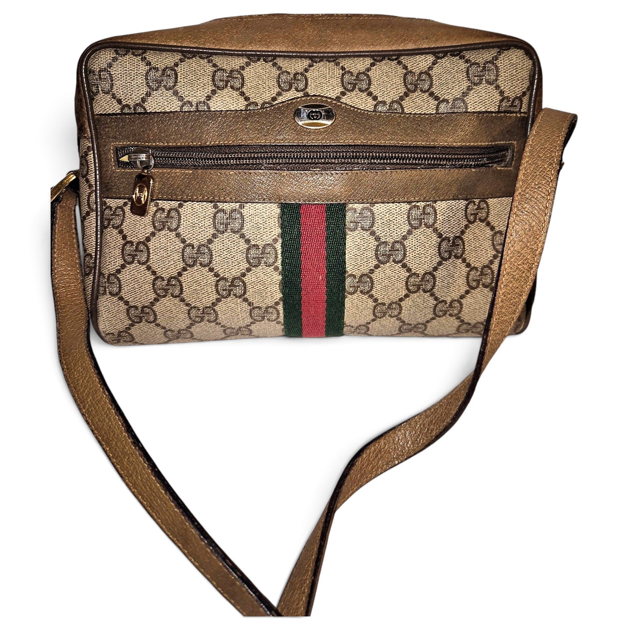 Leather crossbody bag
