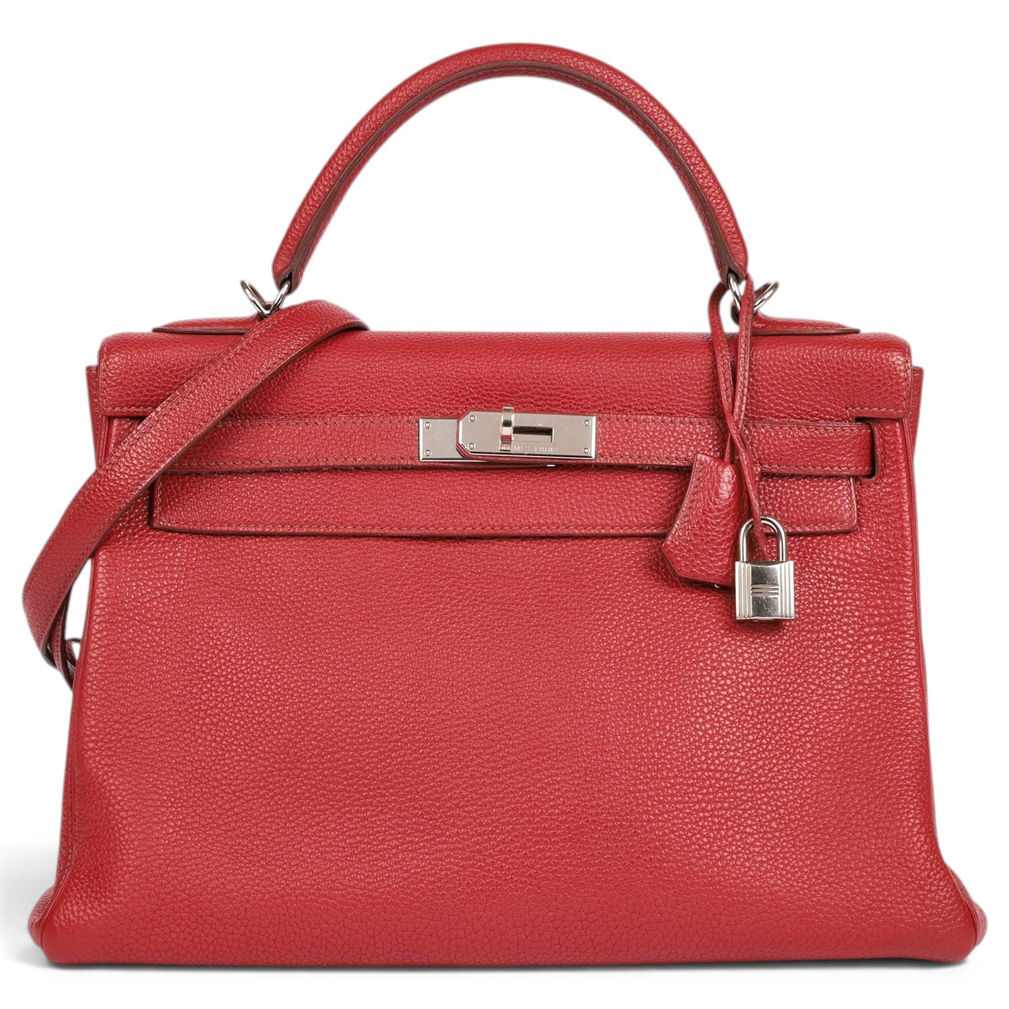 Kelly 32 leather handbag