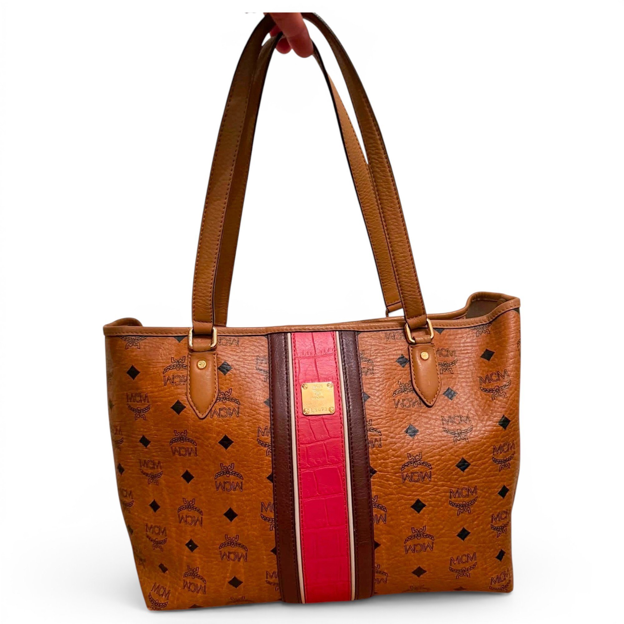 MCM Leather tote