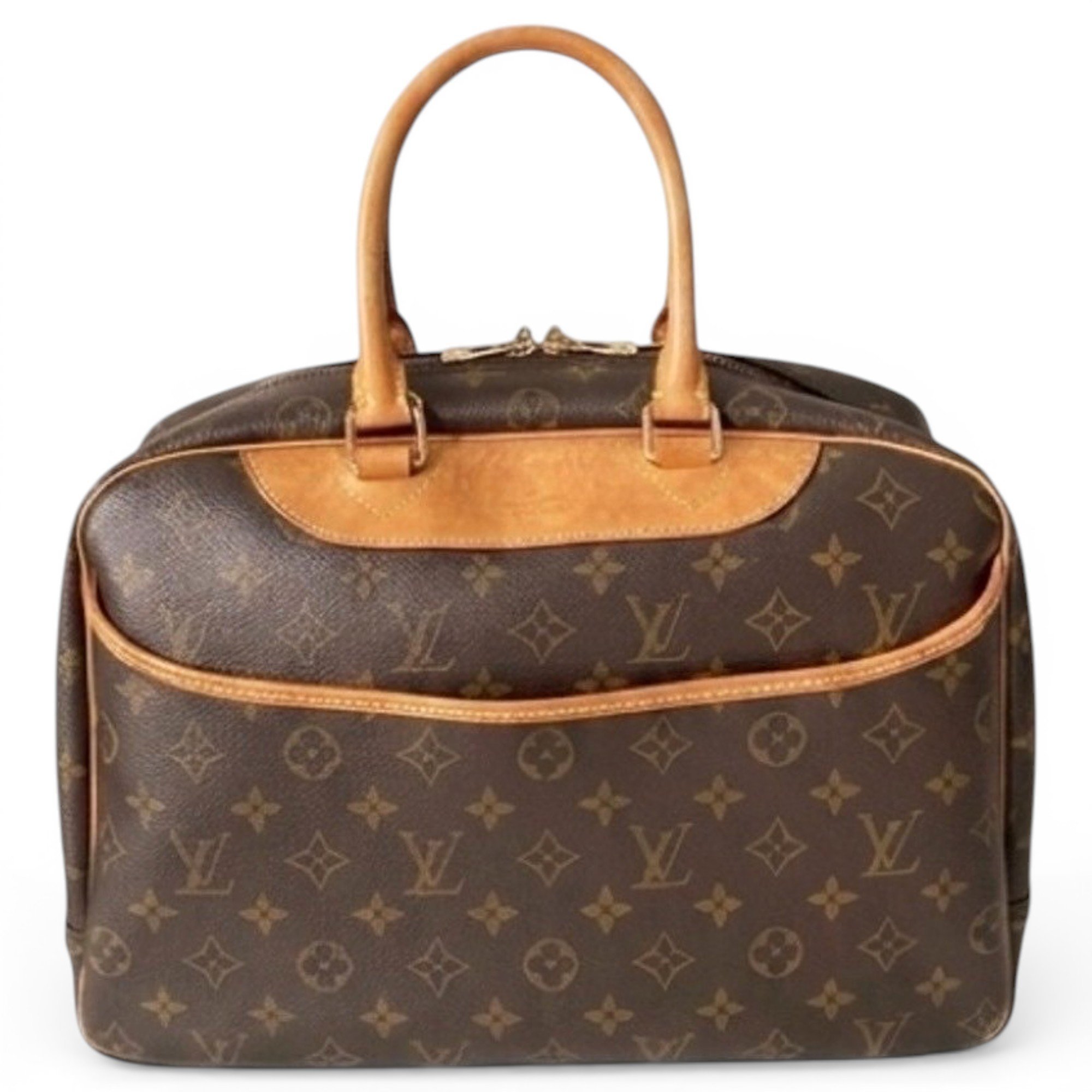Deauville leather handbag