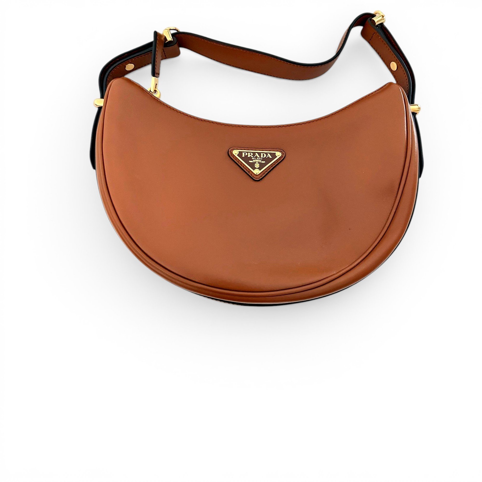 Arqué leather handbag