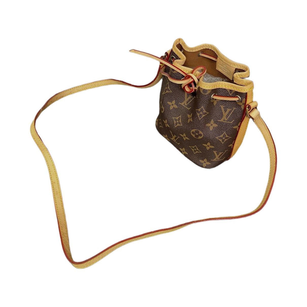 Nano Noé leather mini bag