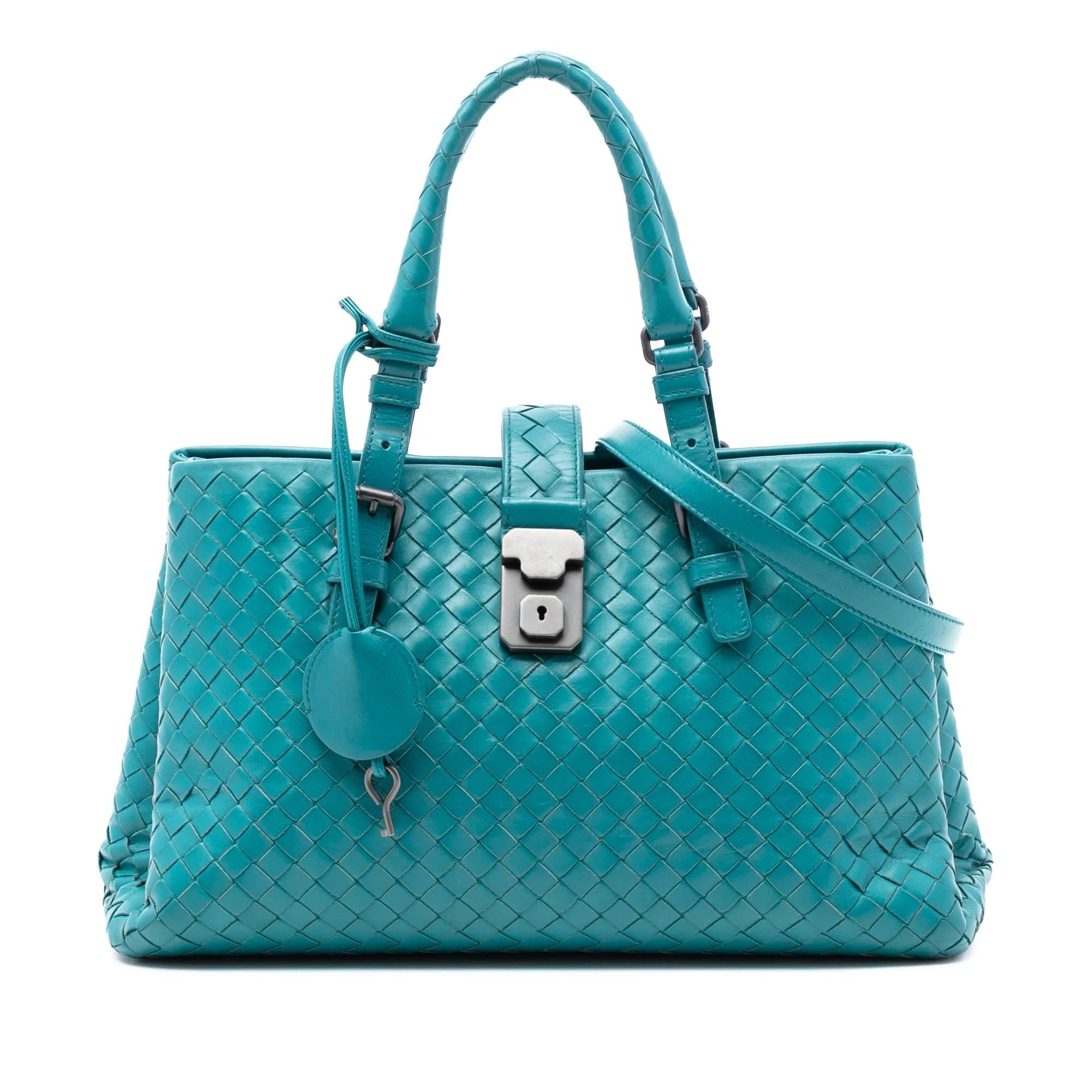 Roma leather satchel