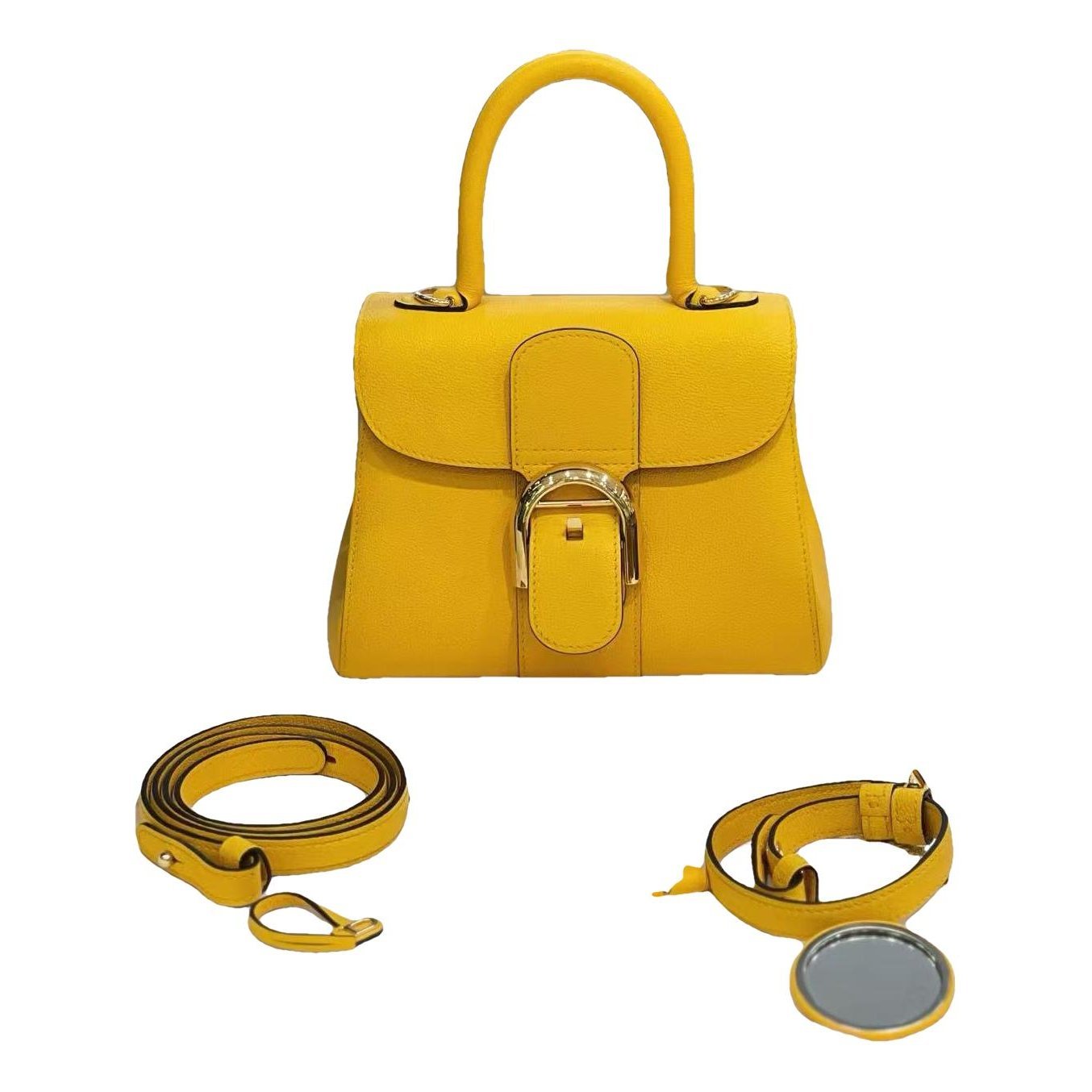 Brillant leather handbag